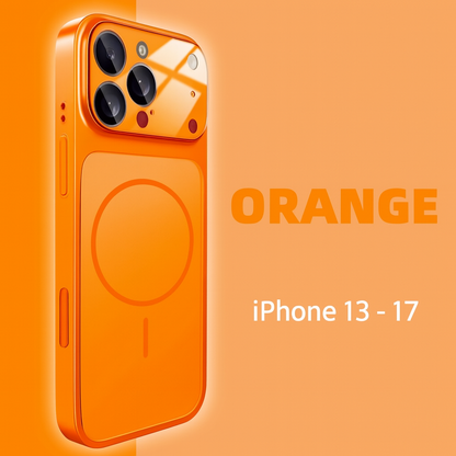 Original Nano Matte Glass Case for iPhone 17 / 17 Pro / 17 Air / 16 / 15 / 14 / 13 / 13 Pro – MagSafe Magnetic Shockproof Armor Cover